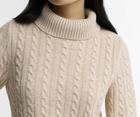Barbour - Ambleside Cable Knit Rollneck Jumper