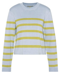 Barbour - Bronya Knitted Jumper - blue - clothing - cotton - blend