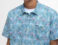Barbour - Devon Print Shirt - blue - clothing - cotton