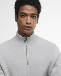 Barbour - Essential Honeycomb Quarter Zip Jumper
