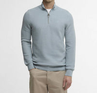 Barbour - Essential Honeycomb Quarter Zip Jumper