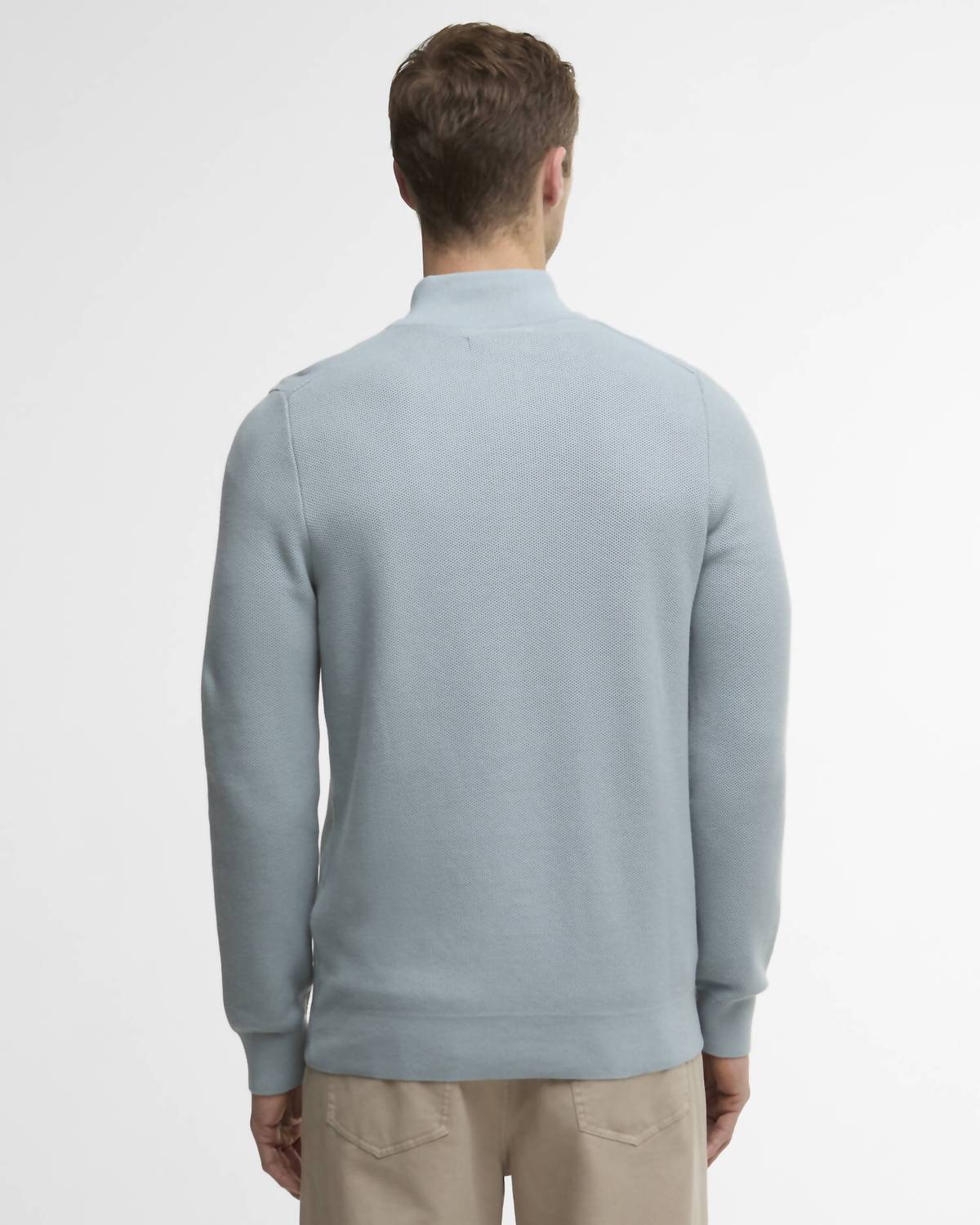 Barbour - Essential Honeycomb Quarter Zip Jumper