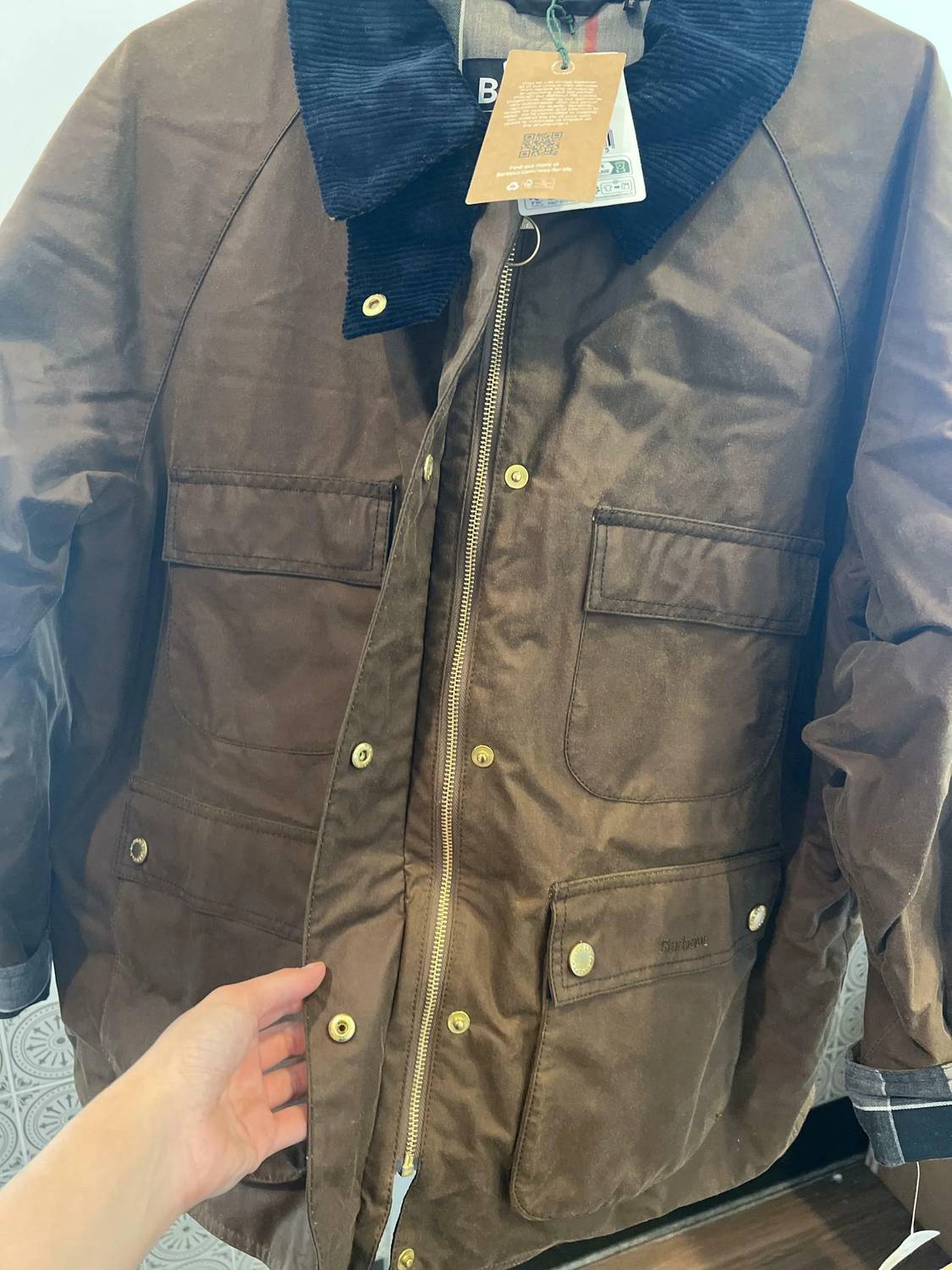 Barbour - Ruth Corduroy Collar Jacket