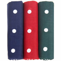 Barbour - SPOTTED HANDKERCHIEF - PACK OF 3