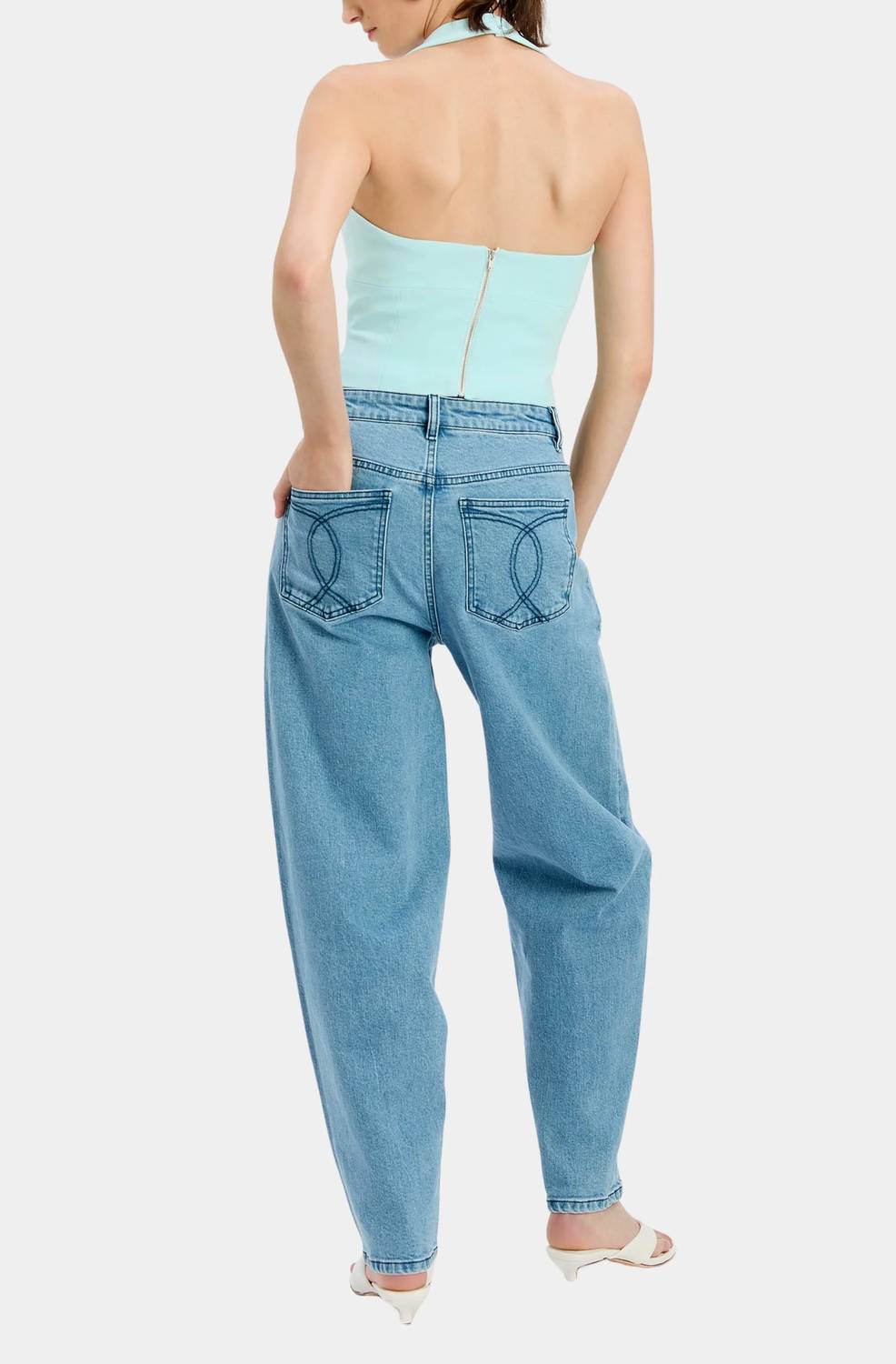 Bardot - DESERAE HALTER TOP