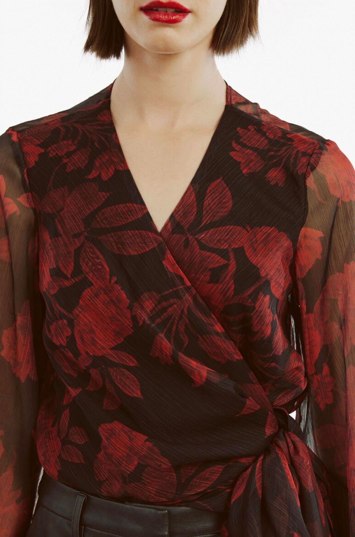 Bardot - Diana Wrap Top