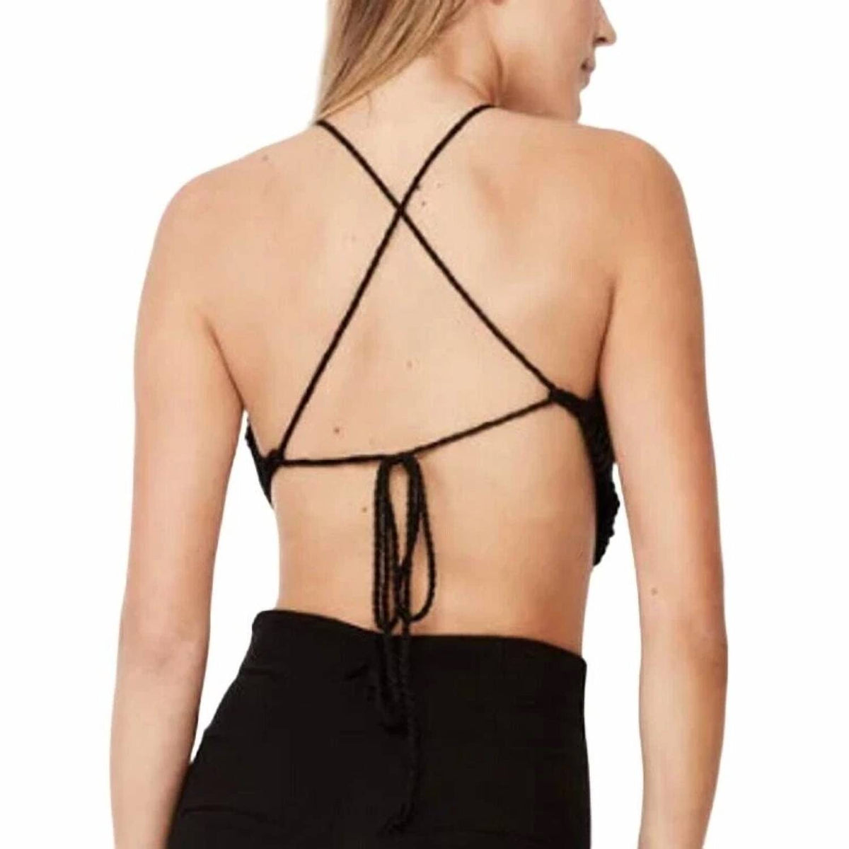 Bardot - Knitted Halter Top