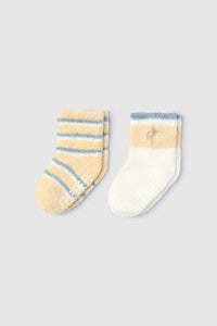 Barefoot Dreams - Baby Stripe Sock Set