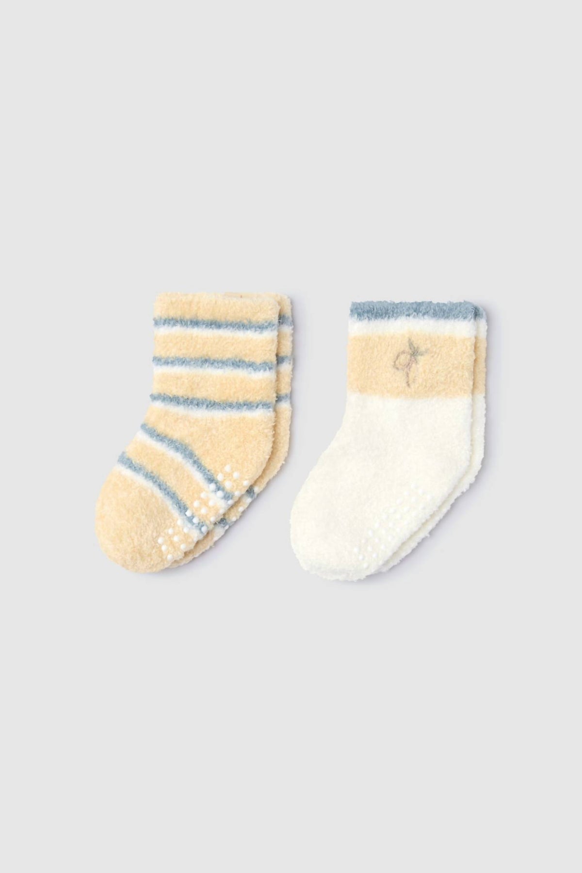 Barefoot Dreams - Baby Stripe Sock Set