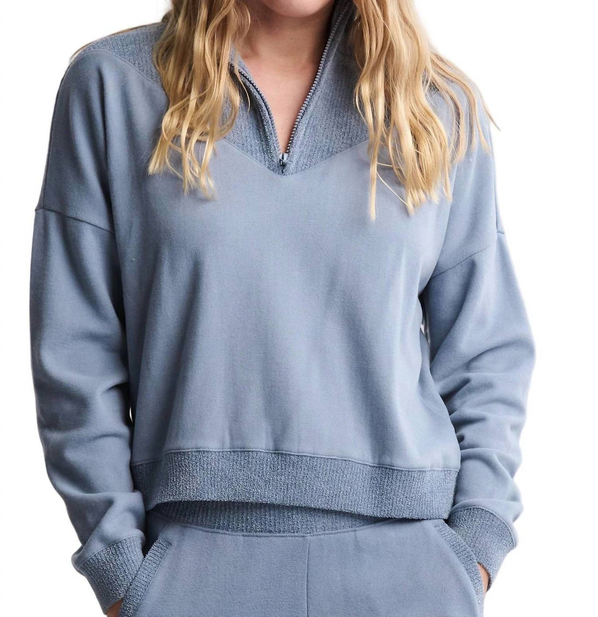 Barefoot Dreams - Brushed Fleece 1/2 Zip Pullover