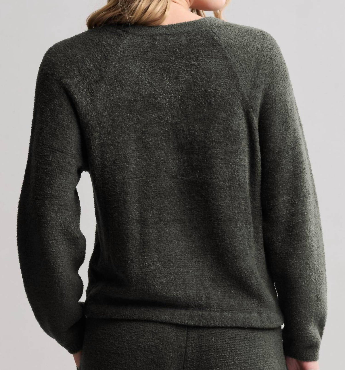 Barefoot Dreams - COZYCHIC LITE TEXTURED RAGLAN SLEVE HENLEY TOP