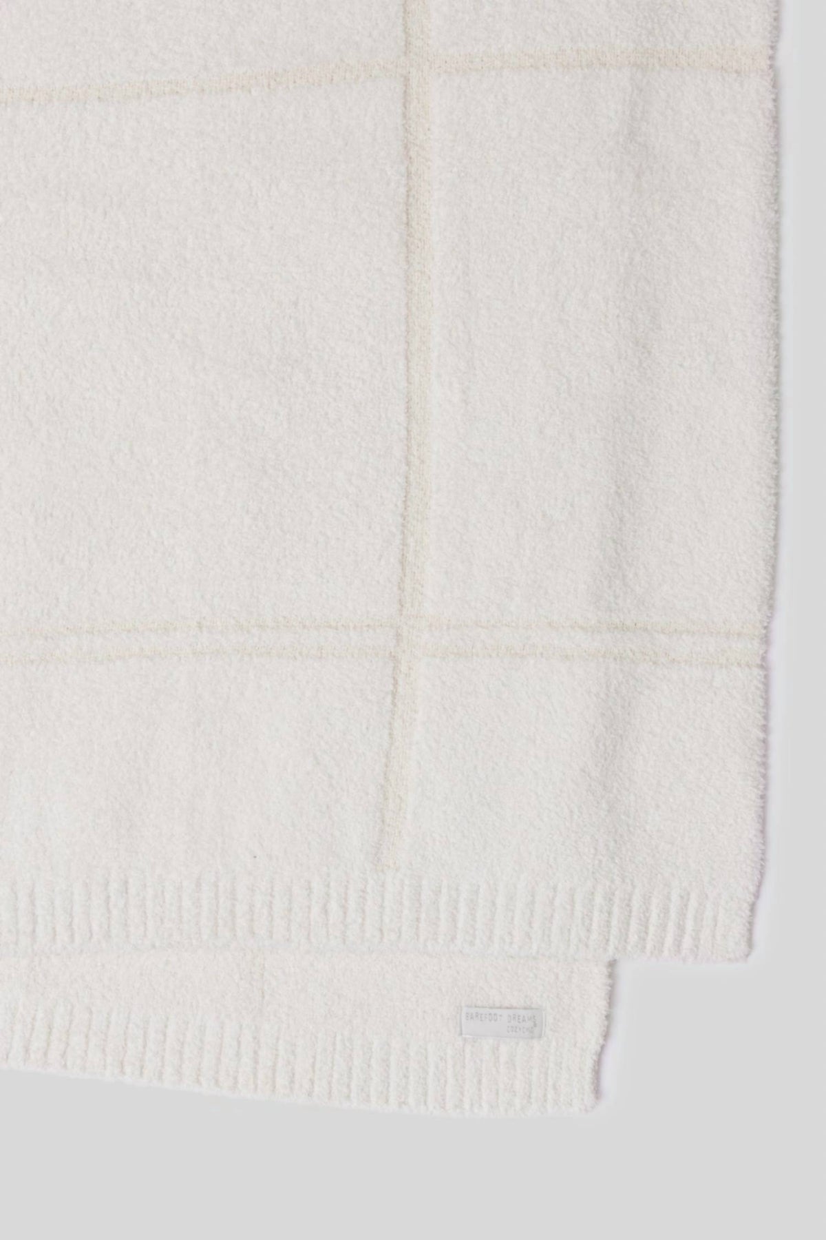 Barefoot Dreams - Cotton Tonal Plaid Throw Blanket
