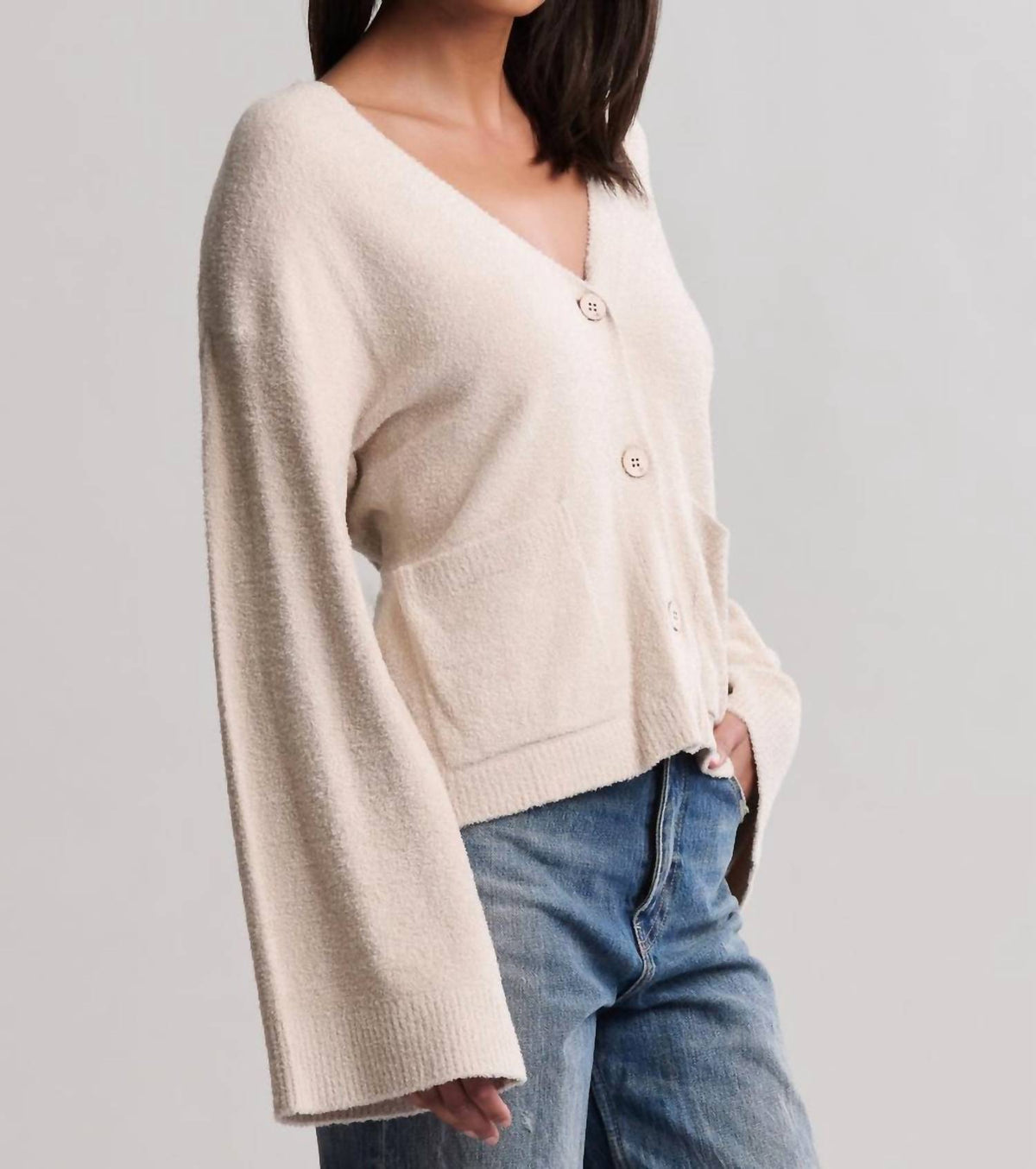 Barefoot Dreams - Cozychic Button Front Cardigan