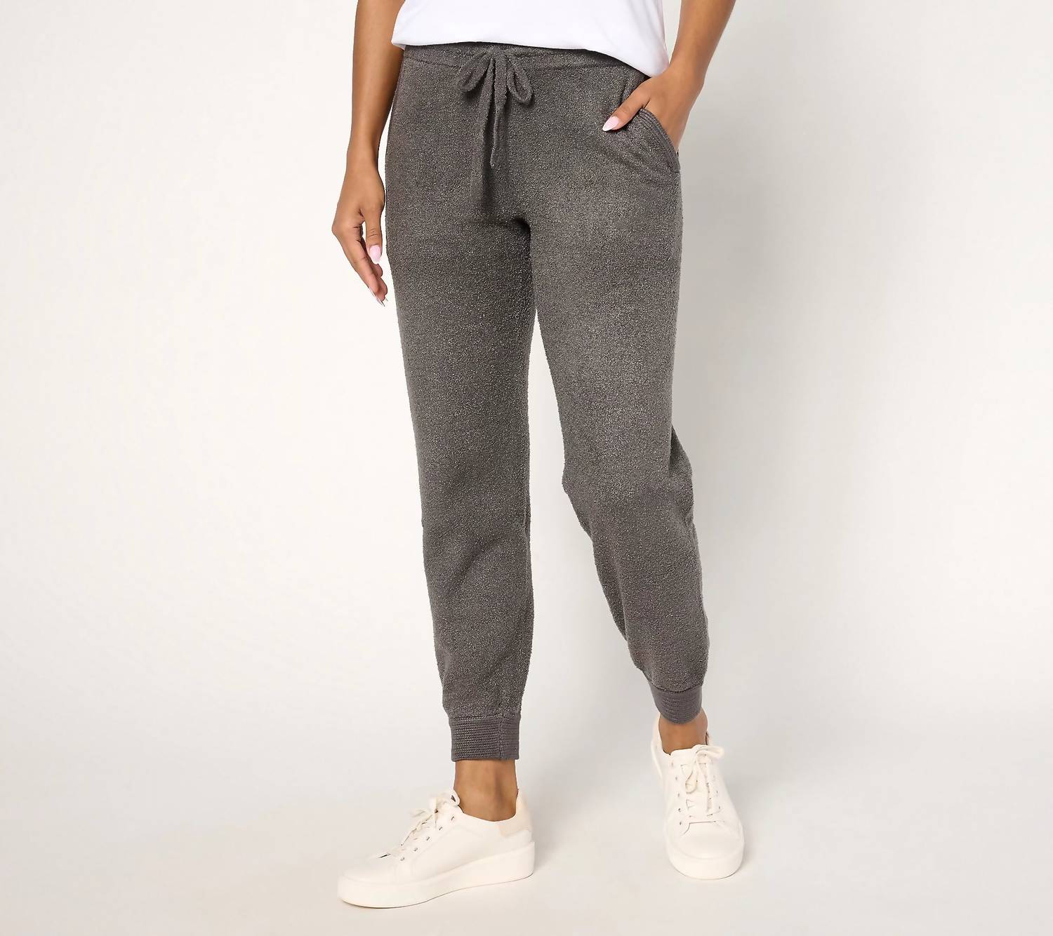 Barefoot Dreams - Cozychic Lite Core Spun Joggers - clothing - grey - joggers