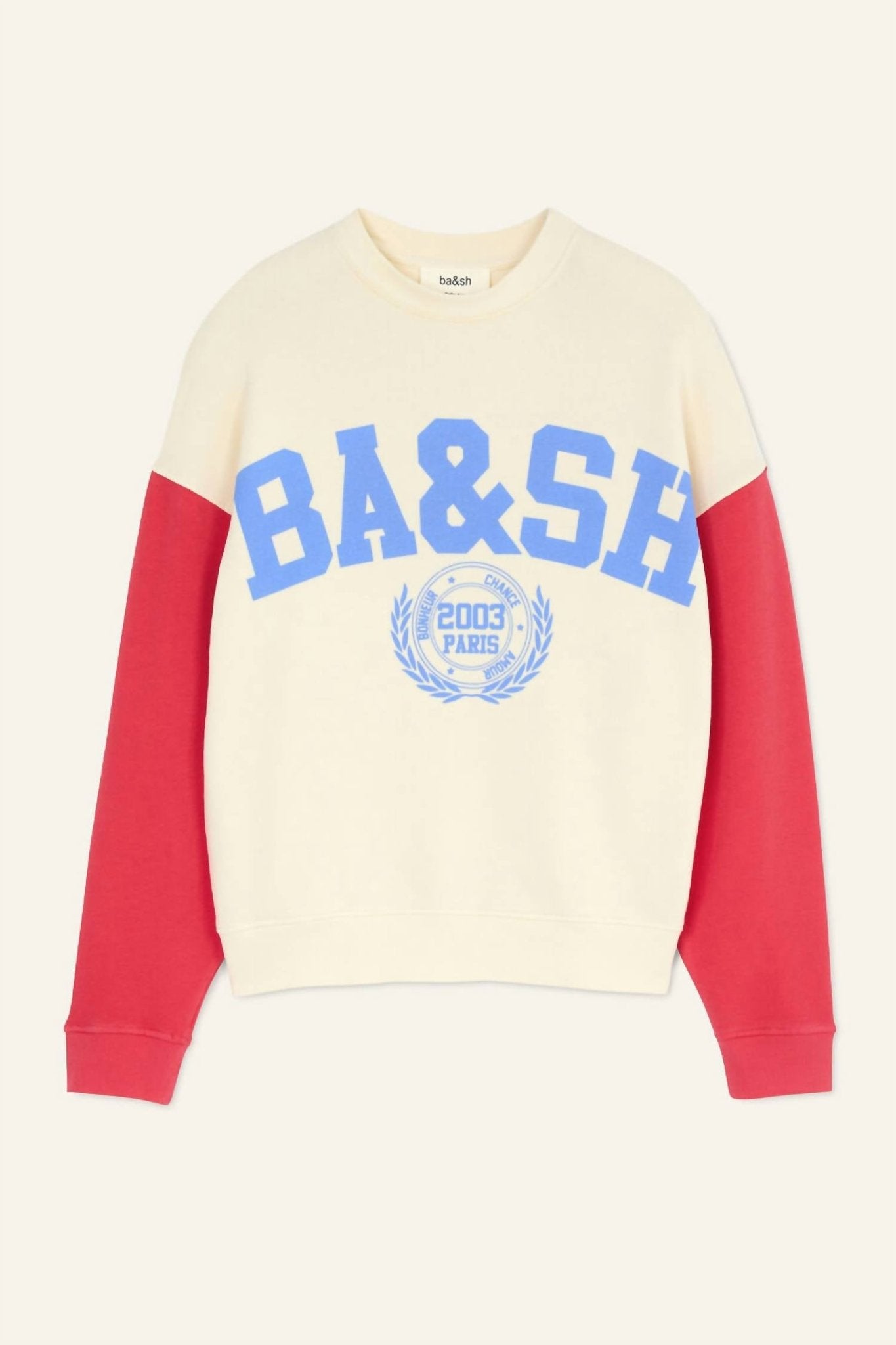 Ba&Sh - Benjamin Sweatshirt - beige - clothing - cotton - blend