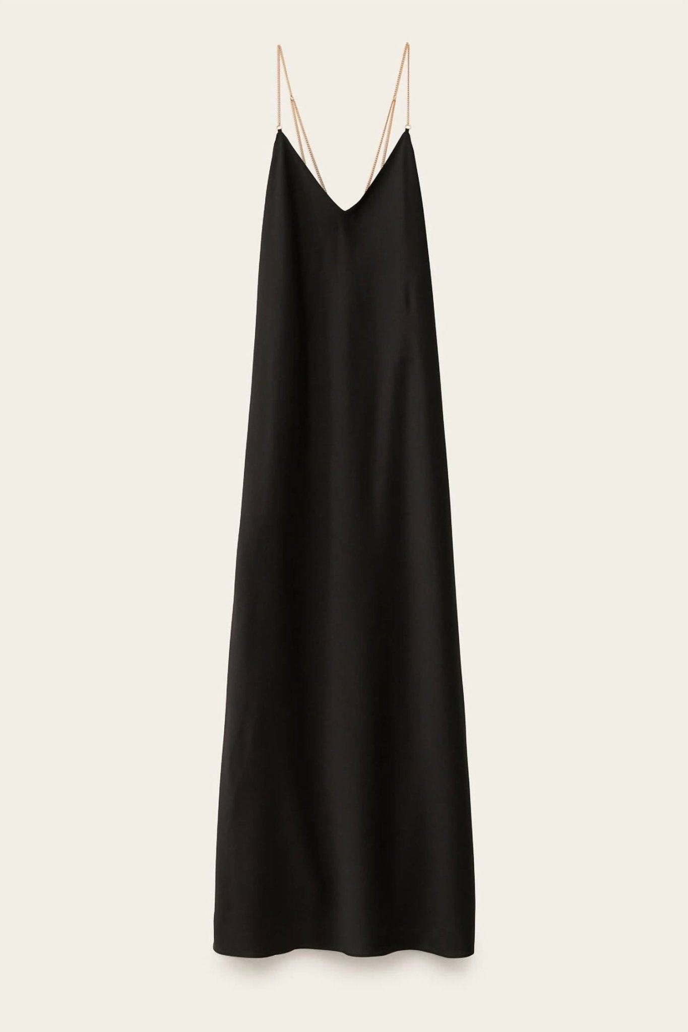 Ba&Sh - Chiara V - neck Midi Dress - black - clothing - dresses