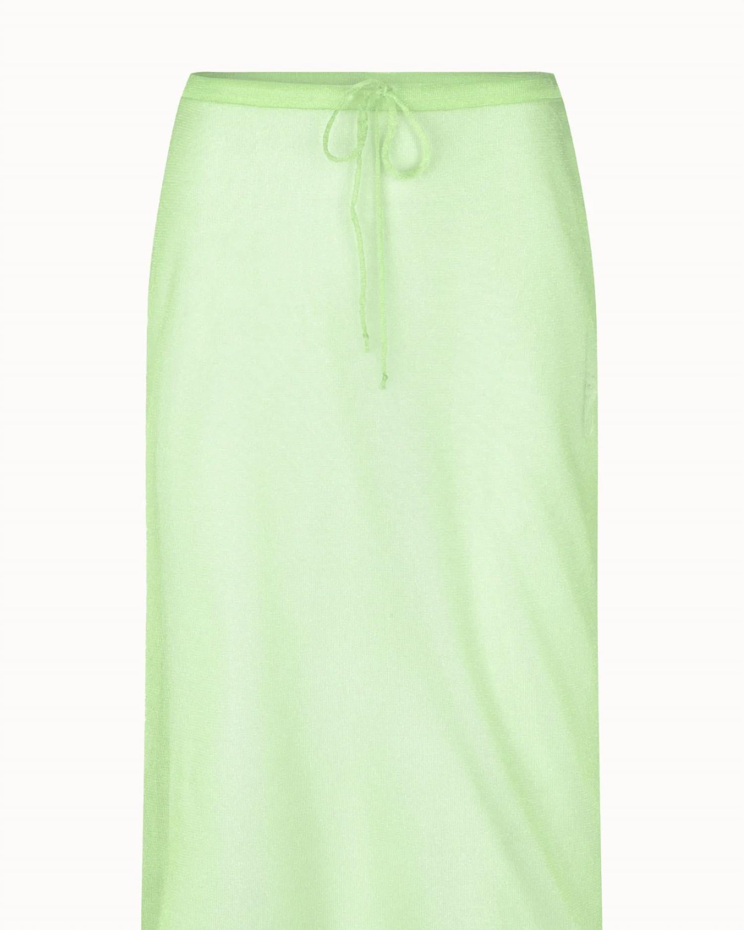 Baum Und Pferdgarten - Women's Colette Skirt - clothing - green - knee - length - skirts
