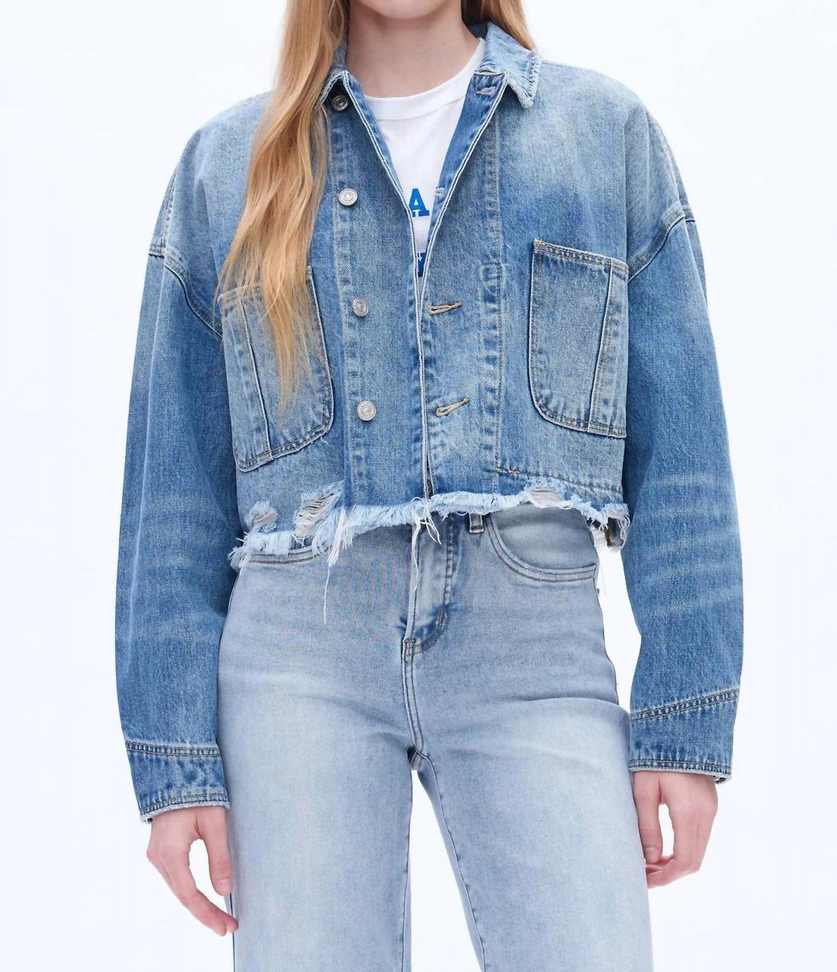 Bayeas - Long Sleeve Denim Jacket