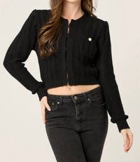 Btb Los Angeles - Jade Long Sleeve Cardigan