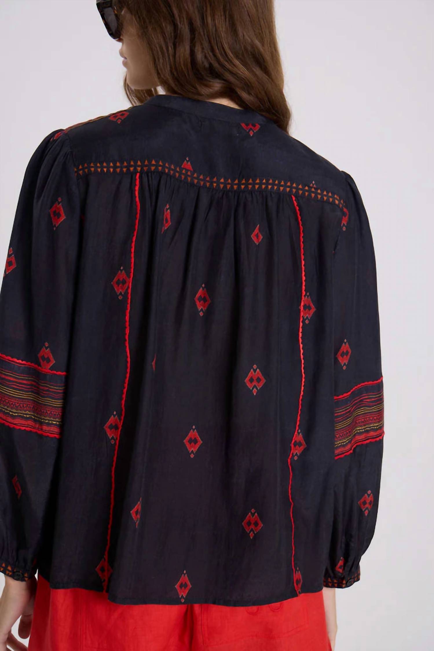 Maria Cher - Bayou Finch Long Sleeve Shirt