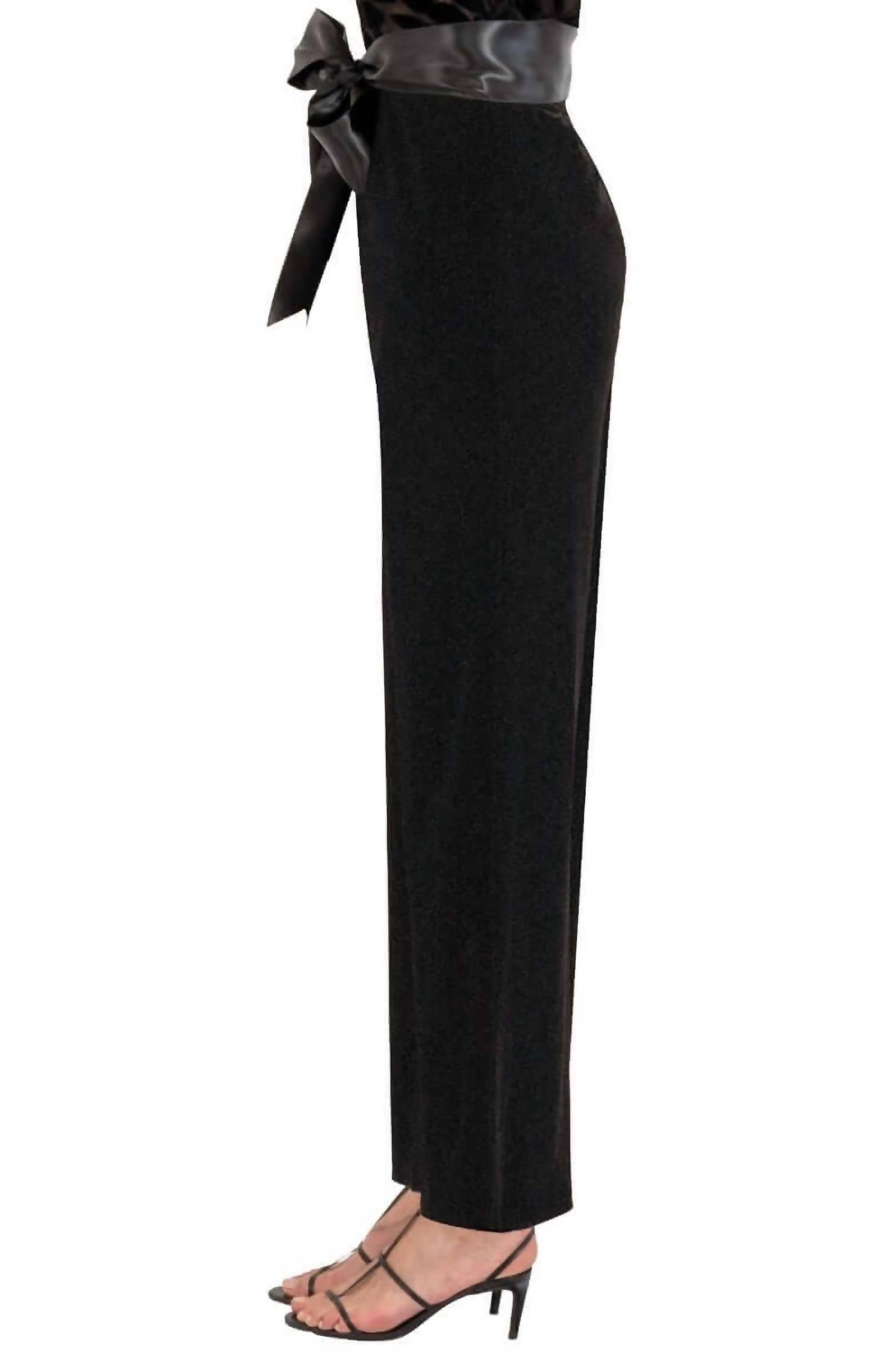 Gretchen Scott - Velvet Palazzo Pant