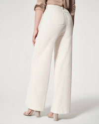 Spanx - Seamed Front Wide Leg Jeans