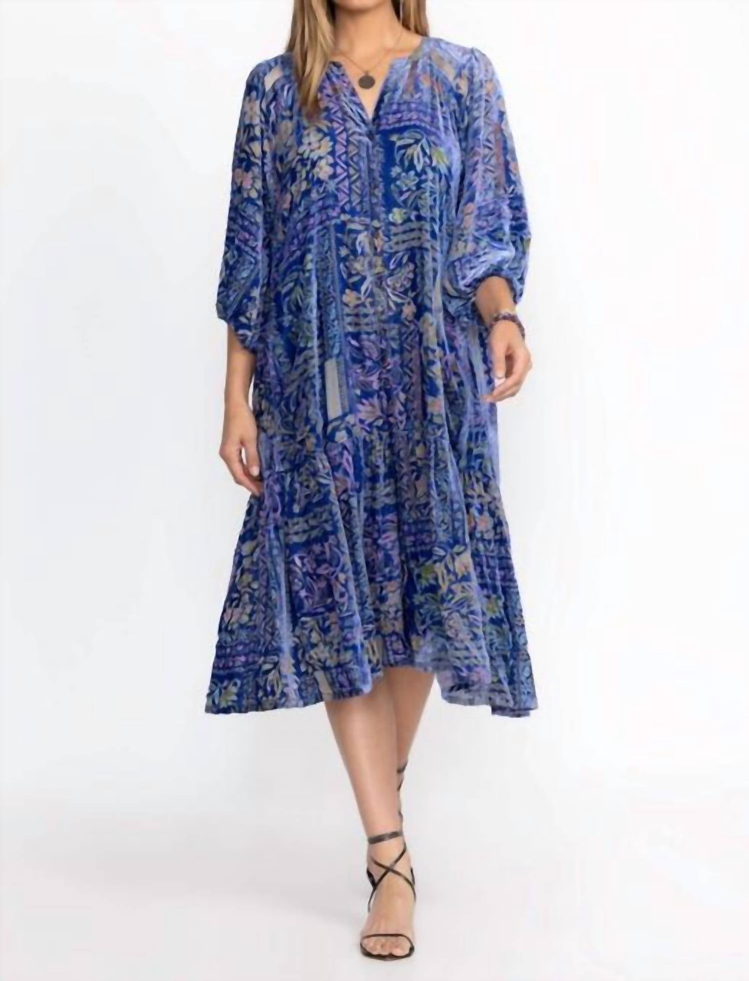 Johnny Was - YOKA BURNOUT SLIP DRESS