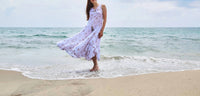 Pick Happy - Women's Relax Long Dress With Tassels