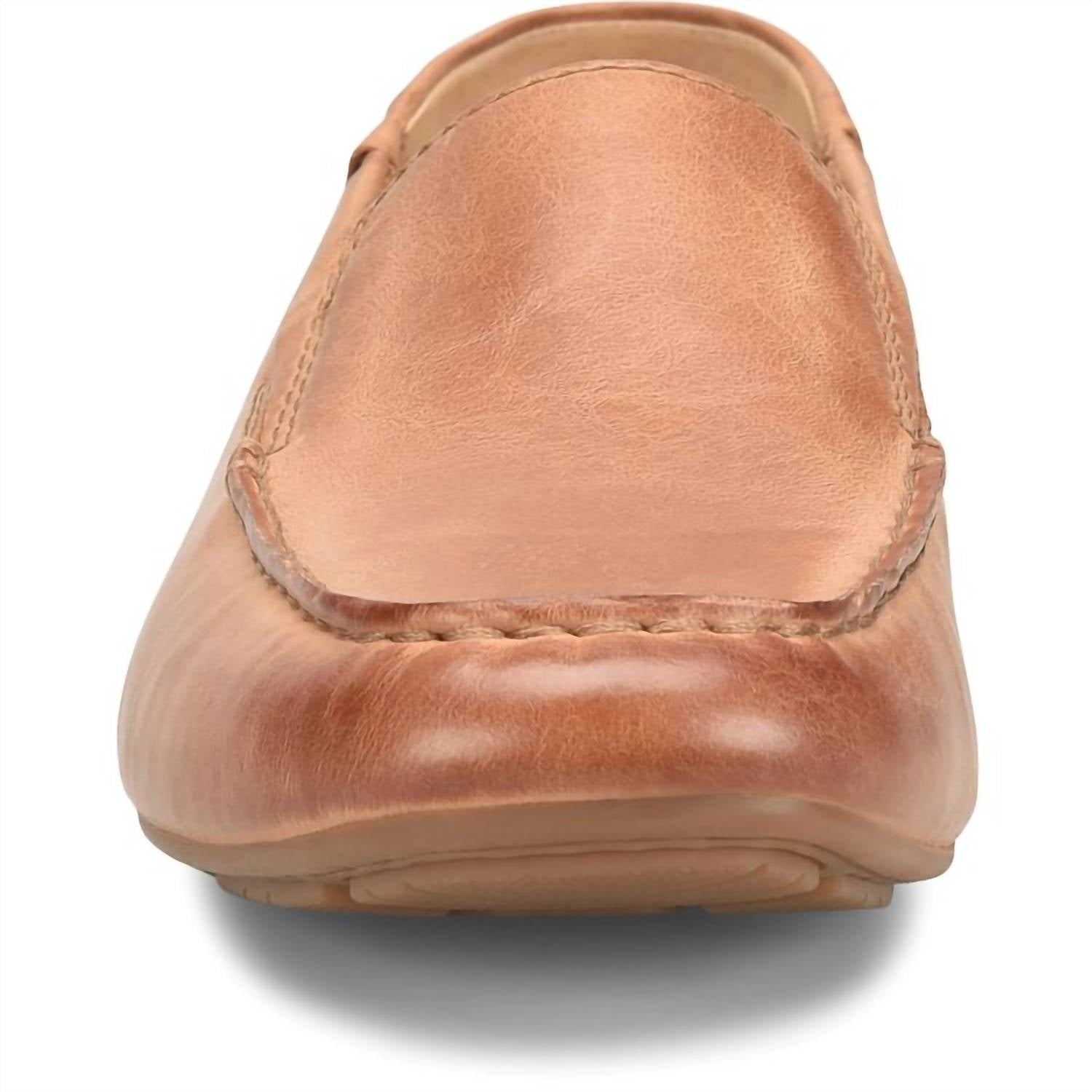 Born - Men's Marcel Leather Moc Toe Loafers