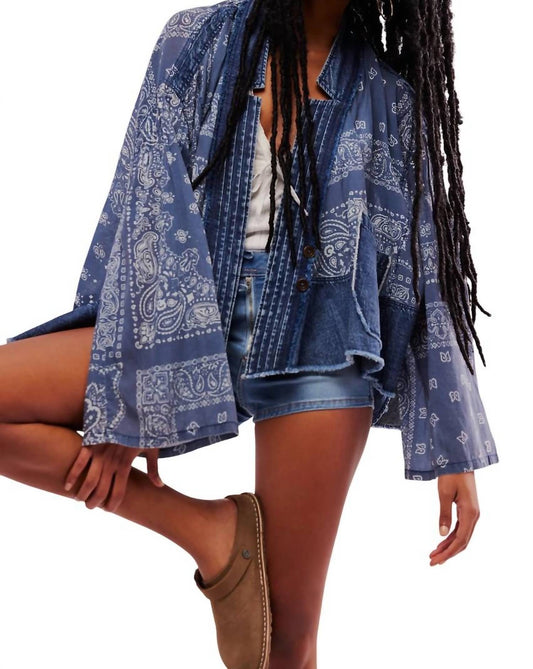 Free People - BANDANA DREAMS BED JACKET