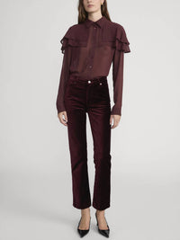 Frame - Silk Cape Blouse