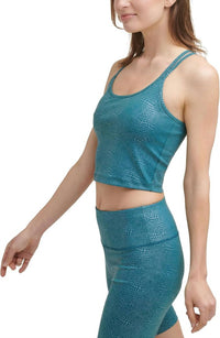 Calvin Klein - Activewear Performance Printed Strappy-back Tank Top