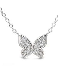 Stia - Women's Spread Your Wings Butterfly Necklace