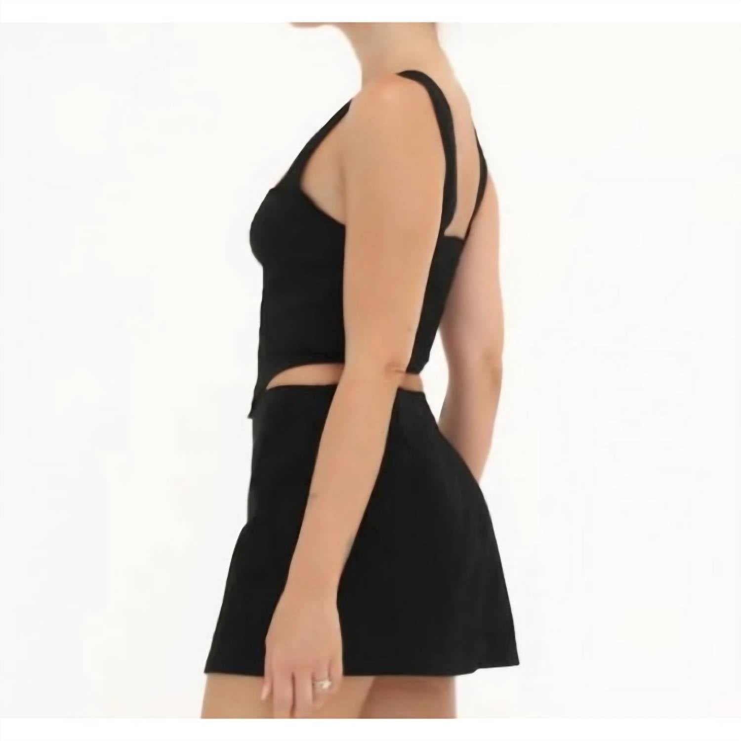 Rumored - Antoinette Cropped Tank Top