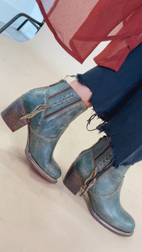 Bedstu - Women's Celestine Leather Ankle Boots