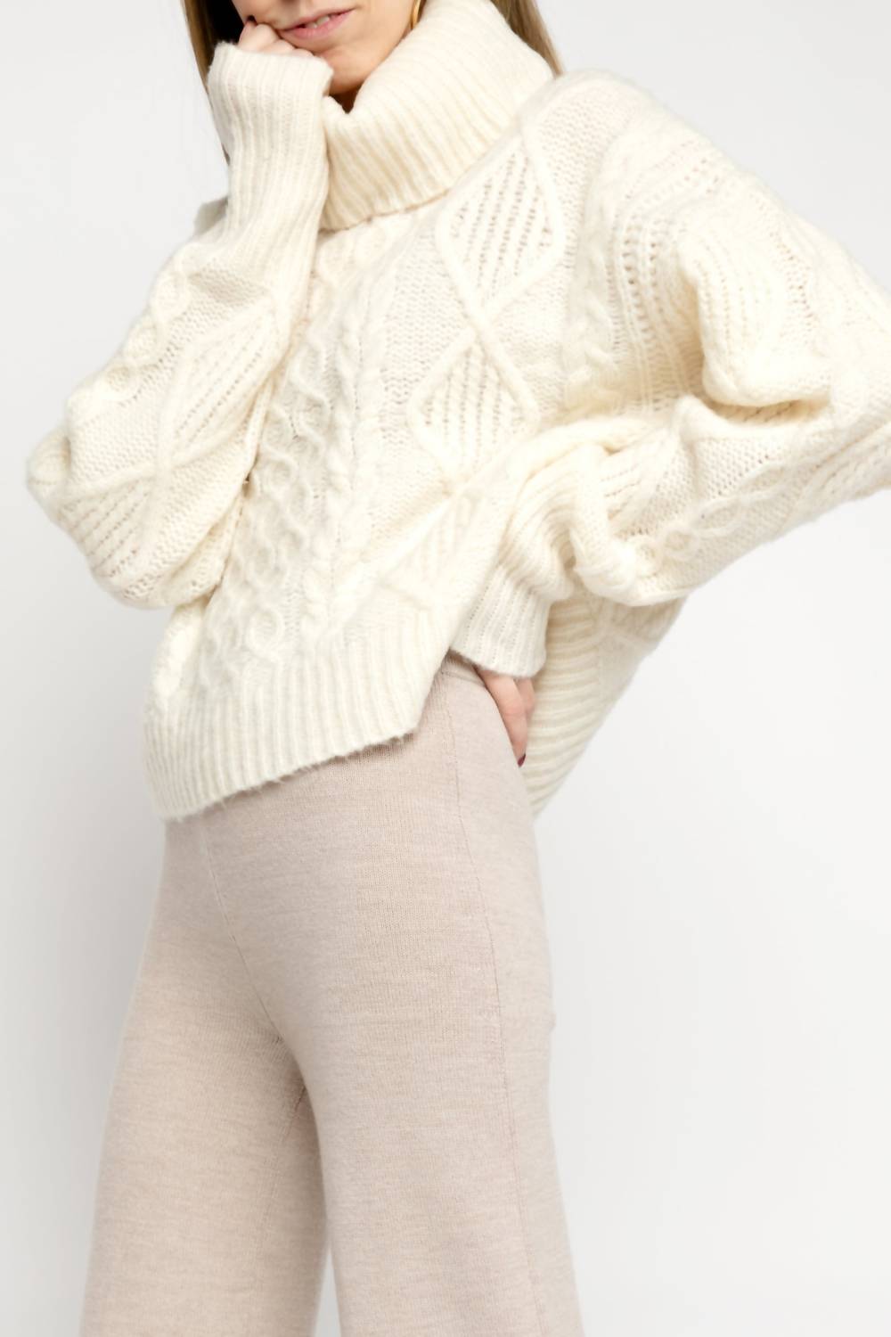 Nsf - Rosae Turtleneck Pullover Sweater
