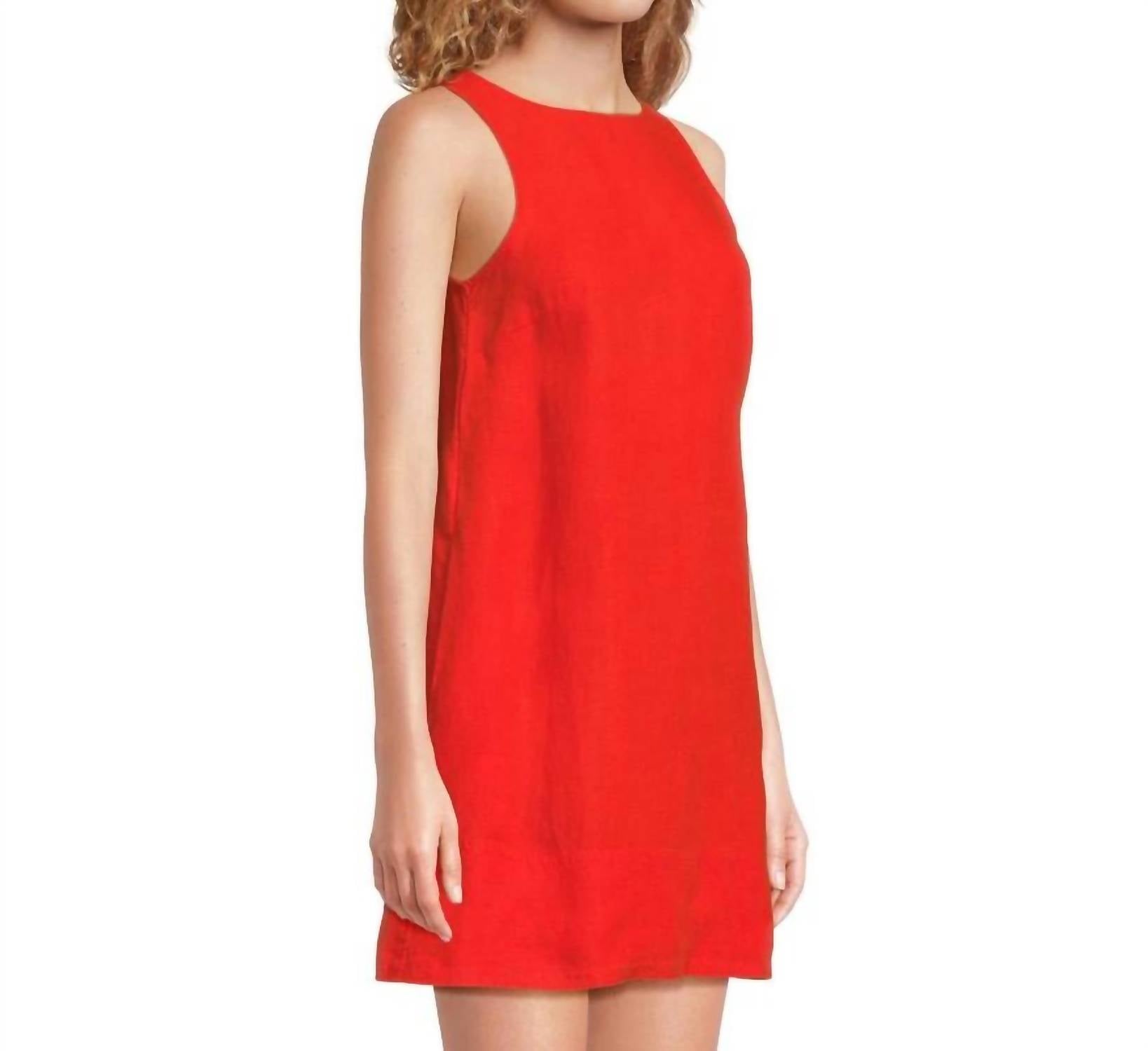 Madewell - Linen Shift Mini Dress