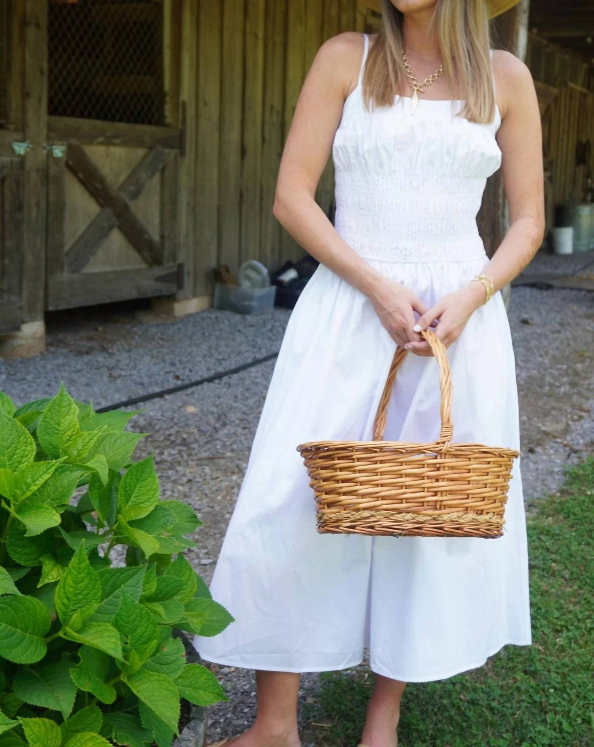 Hyfve - Smocked Midi Dress
