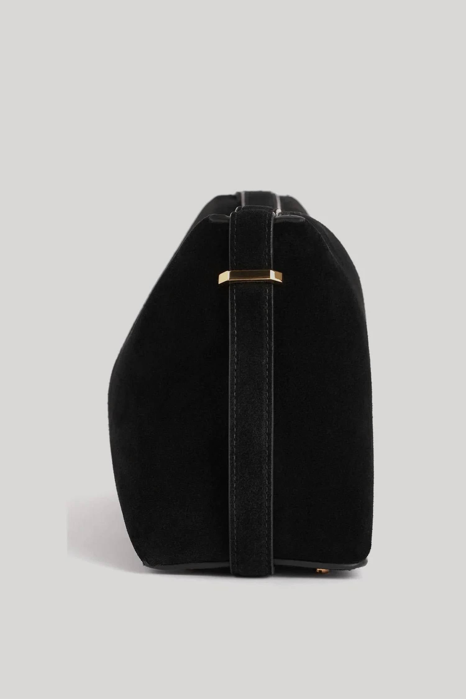 Toteme - Women's Suede Scoop Clutch Bag