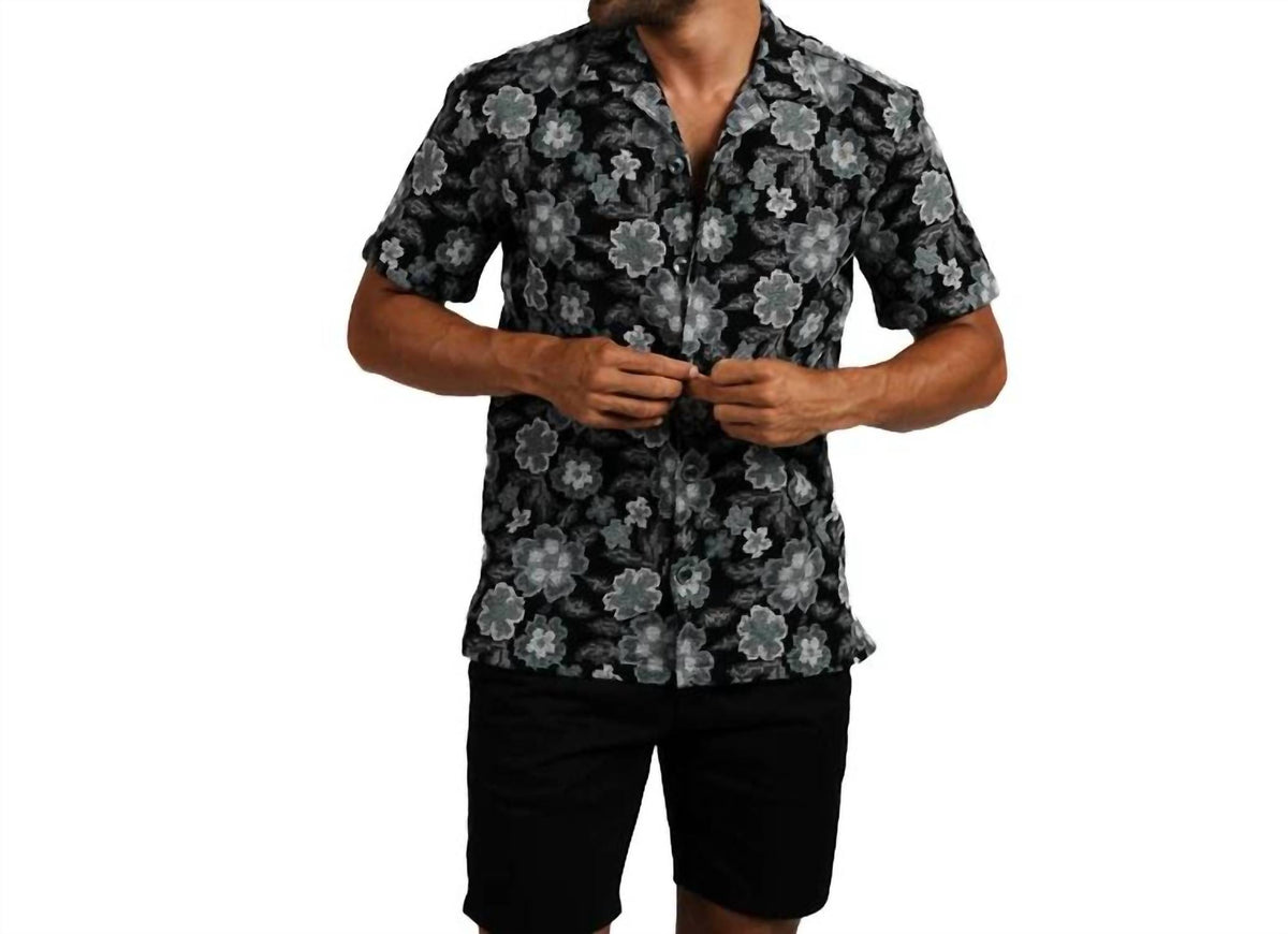 Eight X - Pixel Bloom Artisan Short Sleeve Shirt