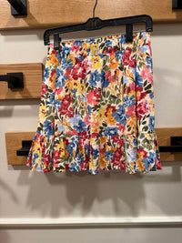 Sadie & Sage - Mini Skirt With Ruffle Hem