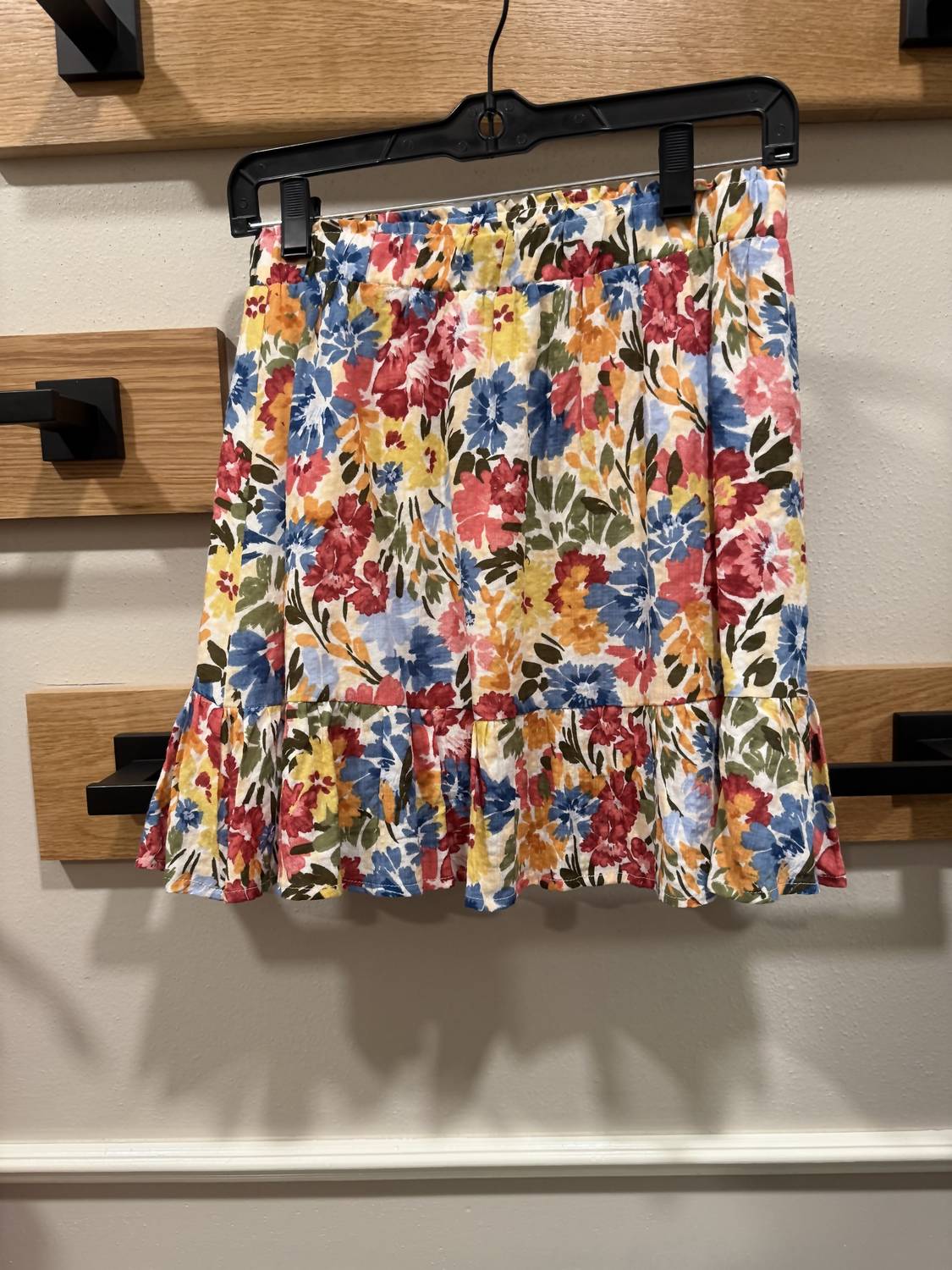 Sadie & Sage - Mini Skirt With Ruffle Hem