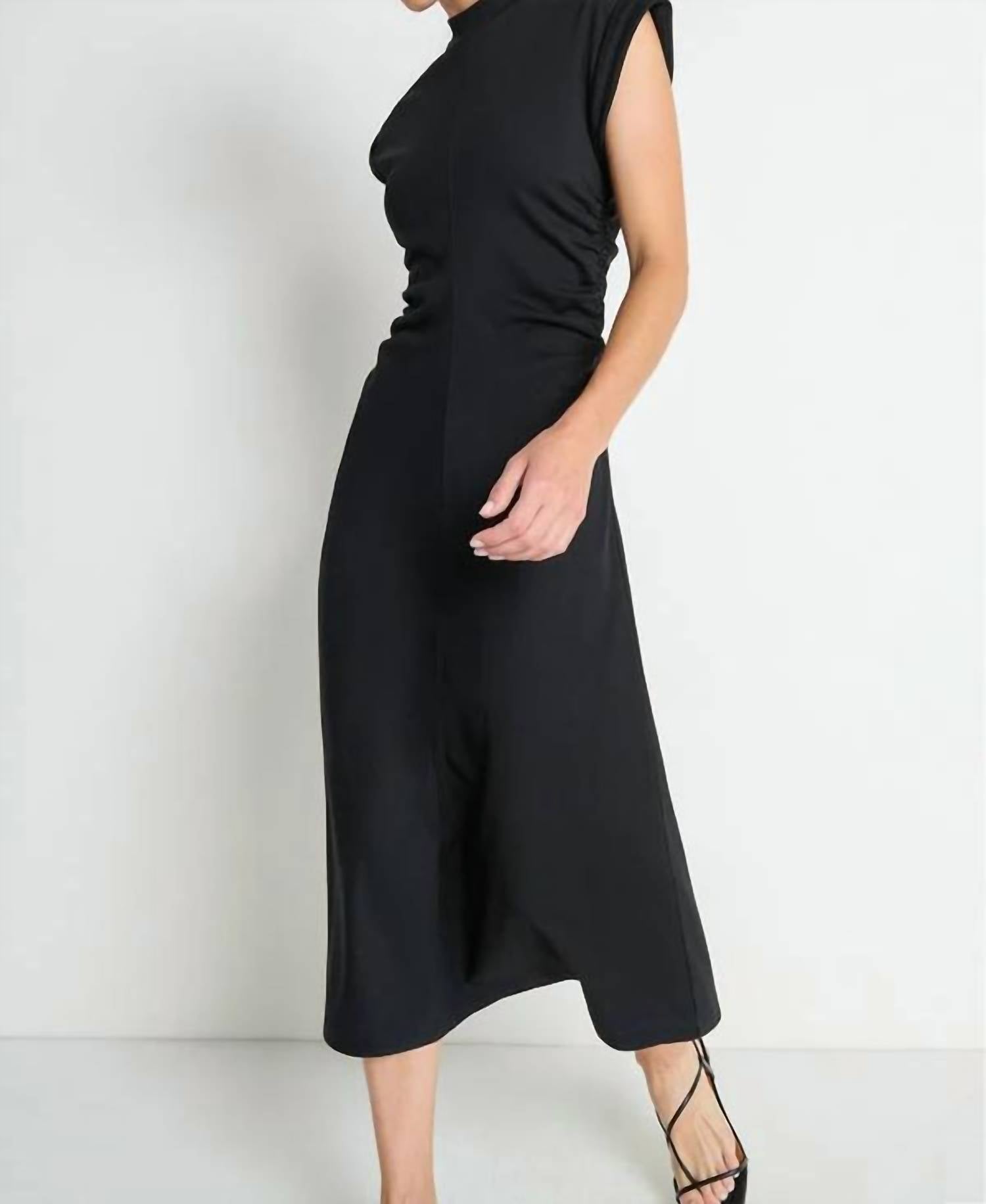 Nation Ltd - Neva Drapey Knit And Form-skimming Dress