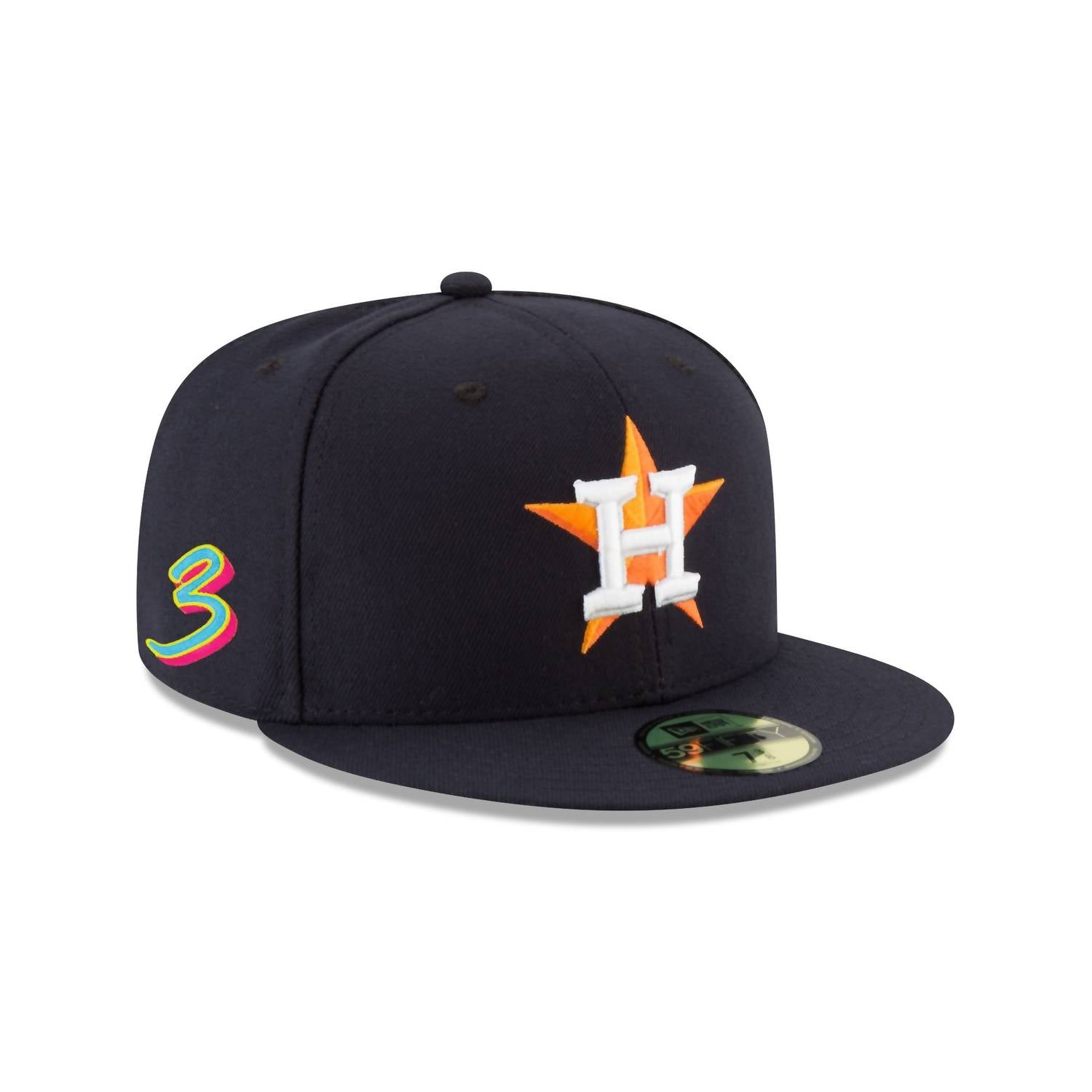New Era - Men's Houston Astros Pena 3 Home 59fifty Fitted Hat
