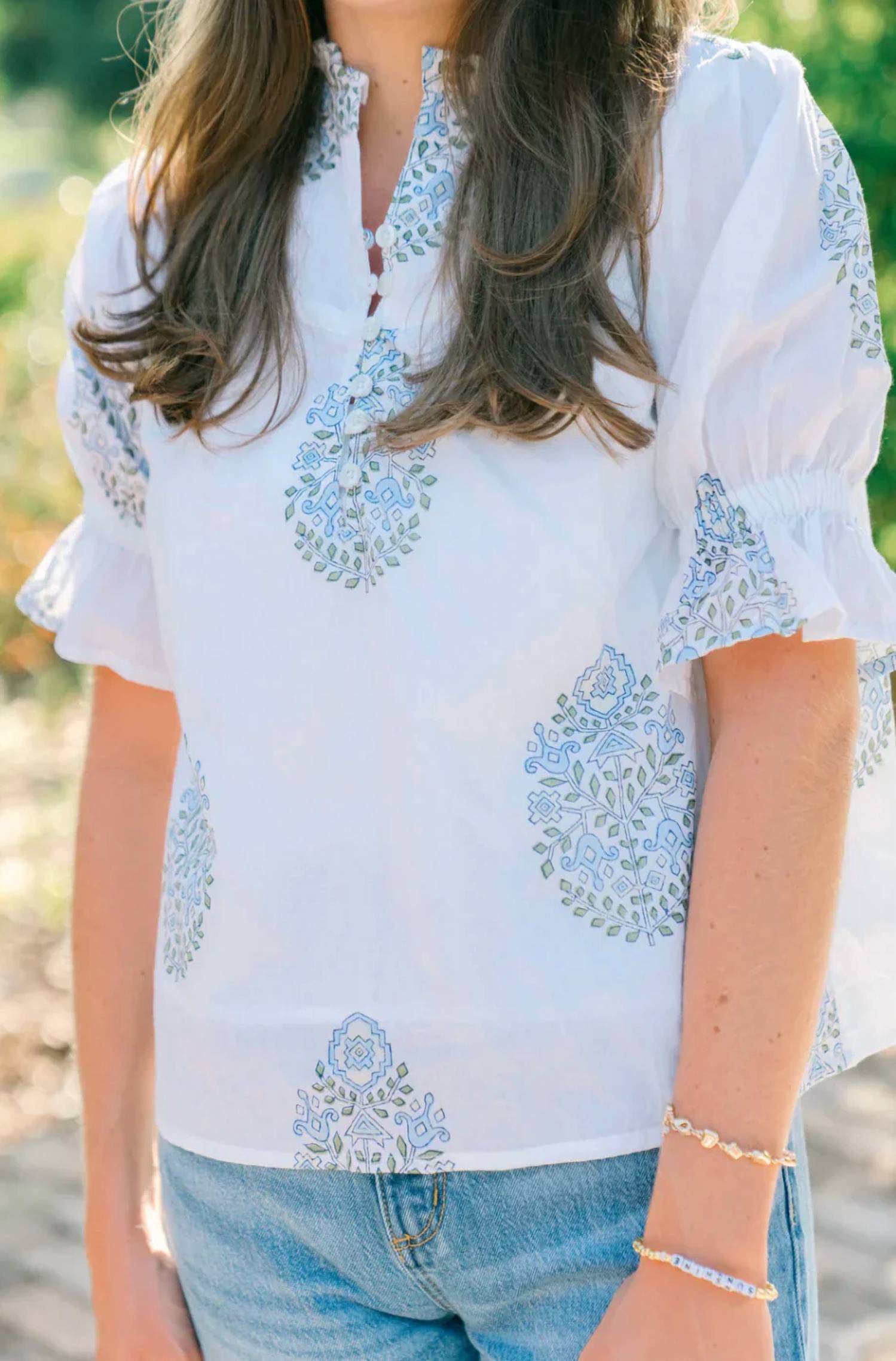 Victoria Dunn - Ellie Short Sleeve Blouse