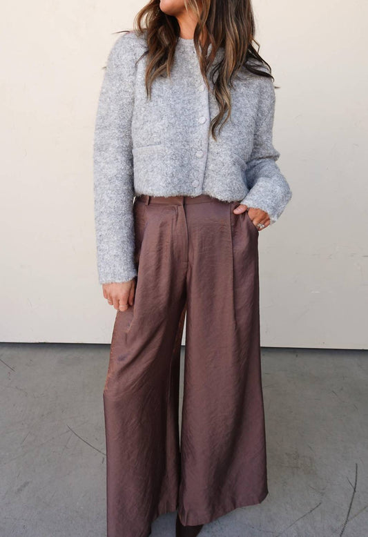 Mable - Textured Knit Cardigan Jacket