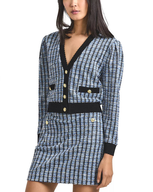 Derek Lam 10 Crosby - Tweed Cardigan Jacket