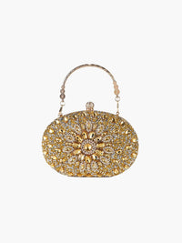 Ramla - Women's Infinity Gemstone Evening Clutch