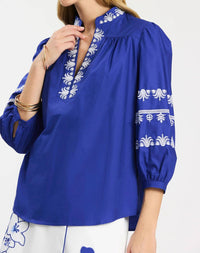 Tyler Boe - Robyn Embroidered Top