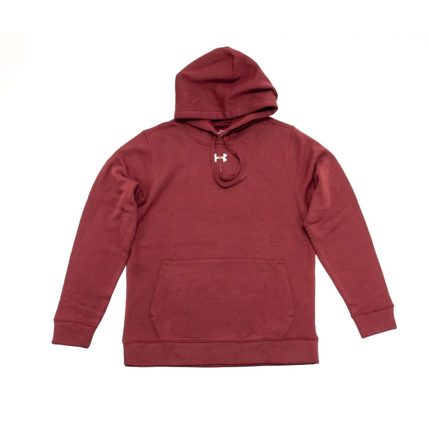 UNDER ARMOUR Men's Hustle Fleece Hoodie in cardinal - men's shirt